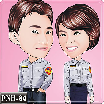 波麗士大人雙人Q版漫畫PNH-84